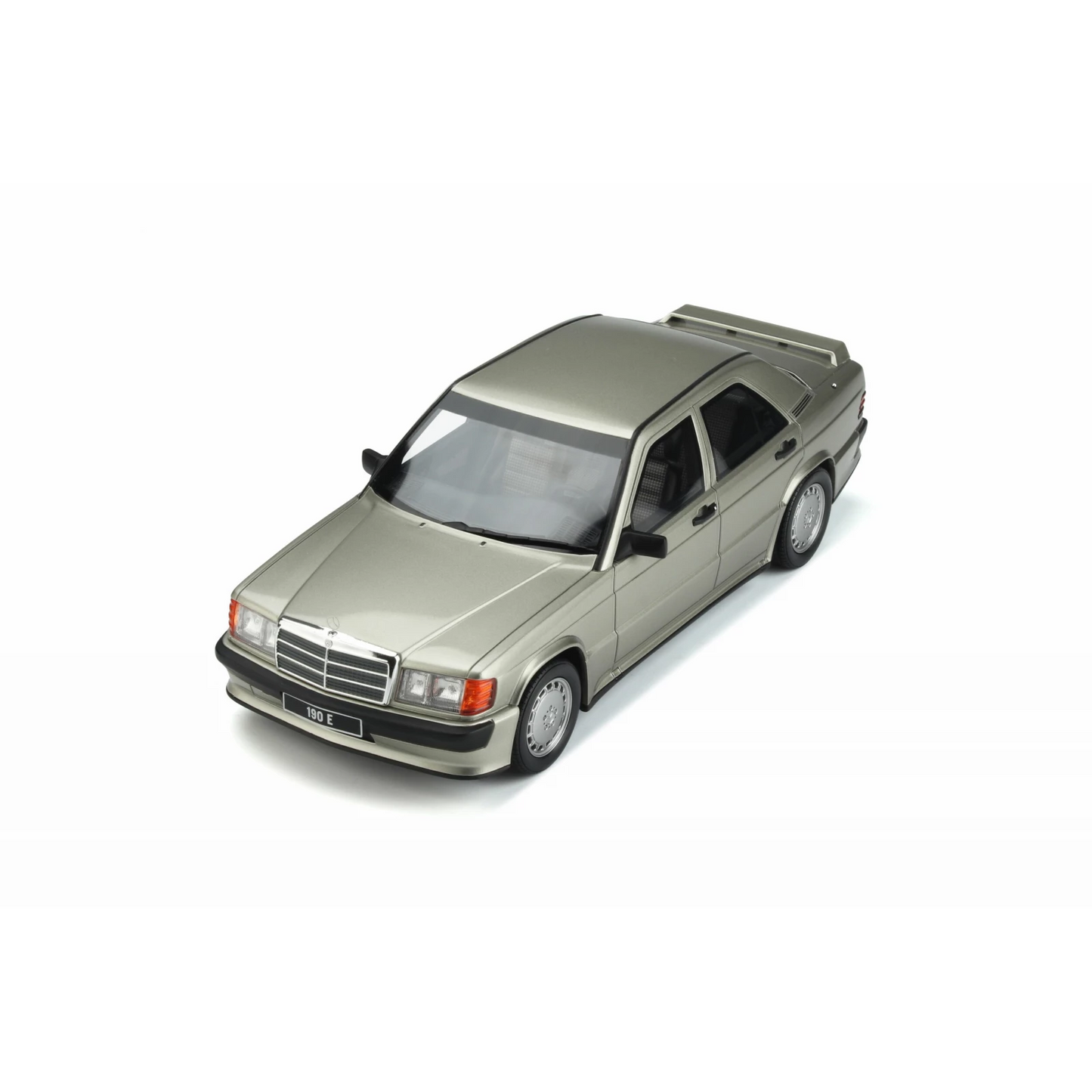 OttOmobile 1988 Mercedes-Benz W201 190E 2.5 16S - Smoke Silver Metallic (1:18)