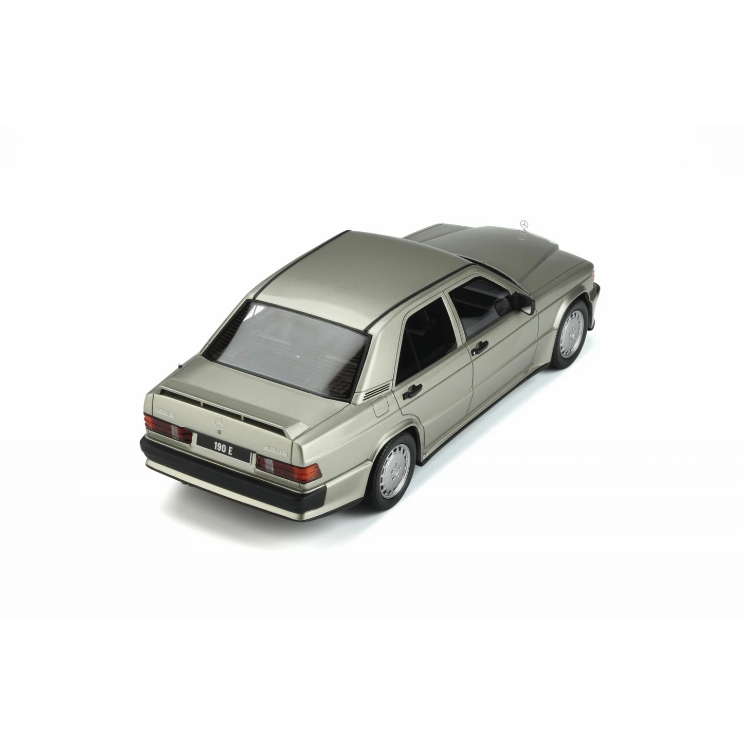 OttOmobile 1988 Mercedes-Benz W201 190E 2.5 16S - Smoke Silver Metallic (1:18)