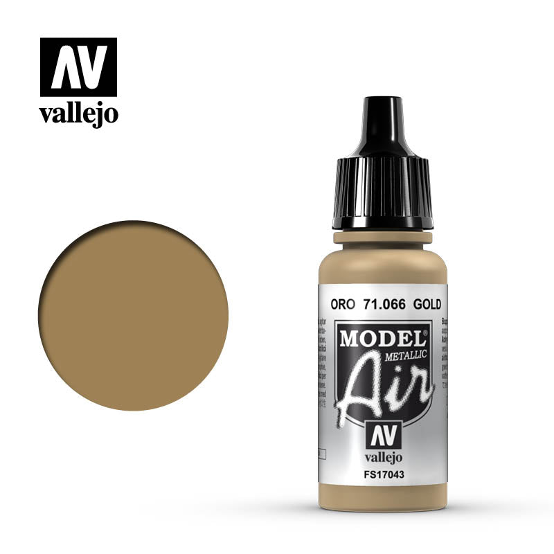 Vallejo Model Air Basic Colors Set - 8 Colors (18ml Each)
