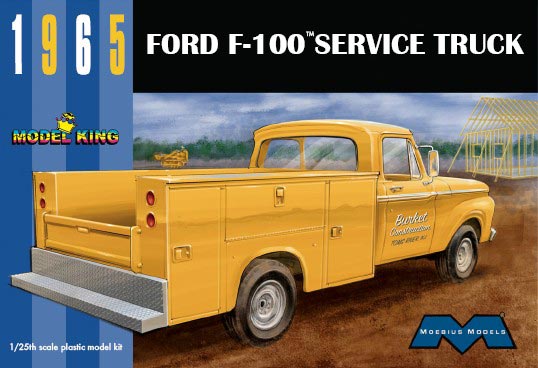 Moebius Models 1965 Ford F-100 Service Truck (1:25)