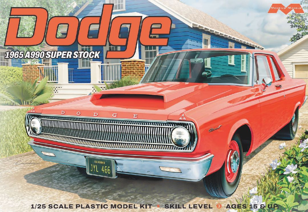 Moebius Models 1965 Dodge A990 Super Stock (1:25)