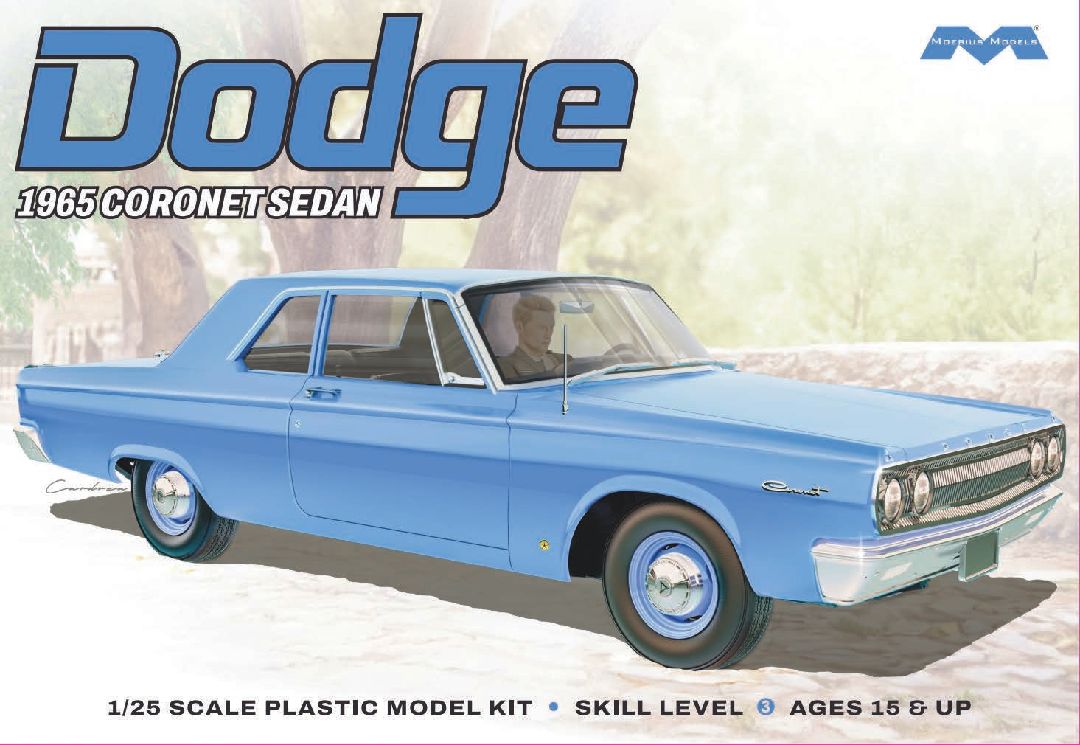 Moebius Models 1965 Dodge Coronet Sedan (1:25)