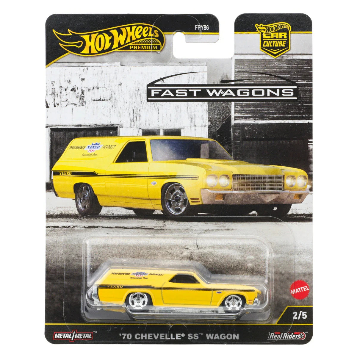 Hot Wheels Premium 1970 Chevelle SS Wagon (1:64)