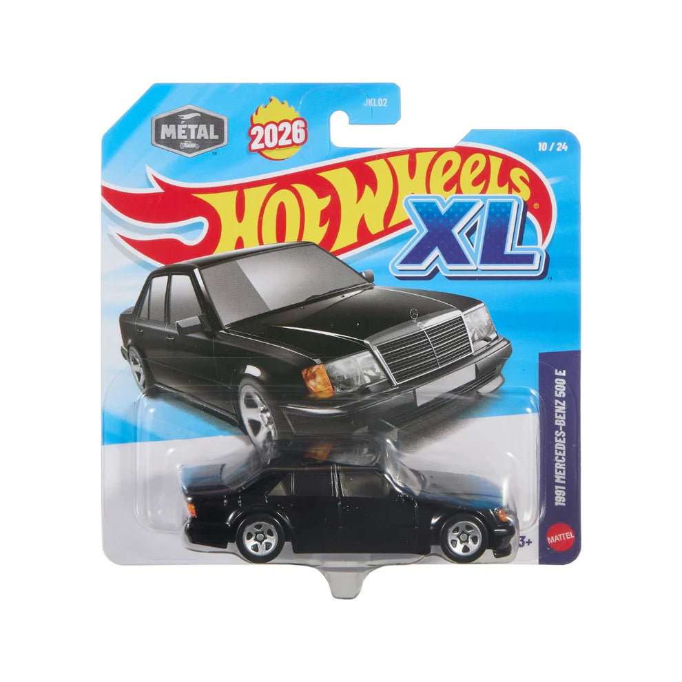 Hot Wheels XL 1991 Mercedes-Benz 500 E (1:43)
