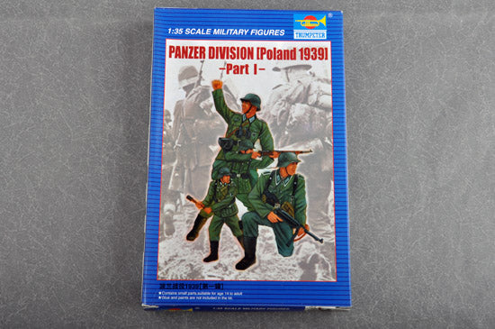 Trumpeter Military Figures Panzer Division Poland 1939 - Part I (1:35)