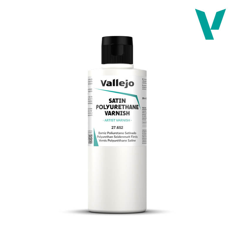 Vallejo Satin Polyurethane Varnish (200ml)
