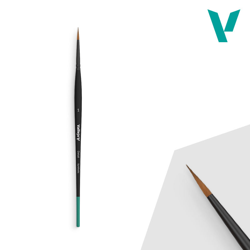 Vallejo Brushes - Synthetic - Round Detail 1