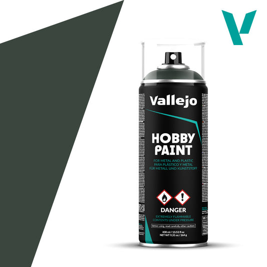 Vallejo Hobby Paint Dark Green Spray (400ml)