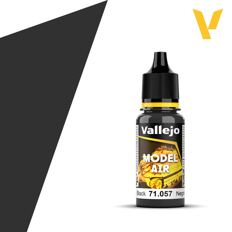 Vallejo Model Air - Black (18ml)