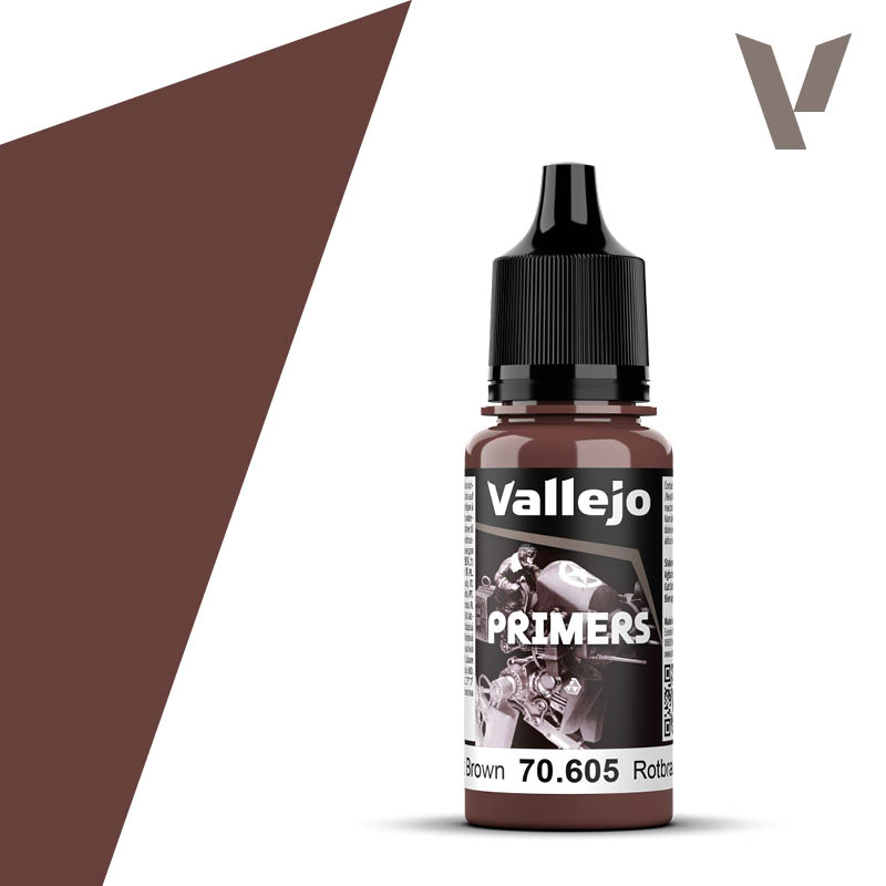 Vallejo Primers - German Red Brown (18ml)