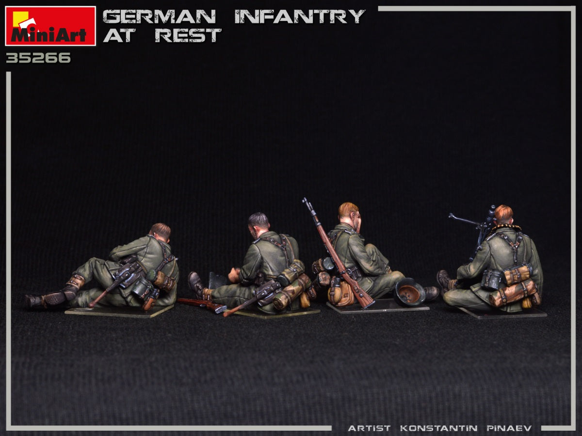 MiniArt German Infantry at Rest (1:35)
