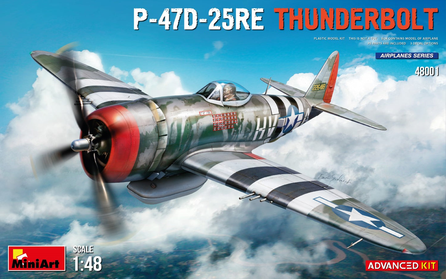 MiniArt P-47D-25RE Thunderbolt (1:48)