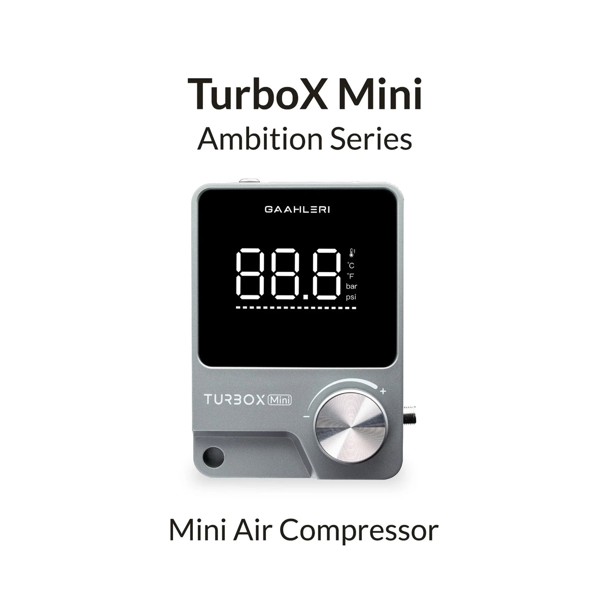 Gaahleri Turbox Mini Compressor Kit with Seeker 03 Airbrush