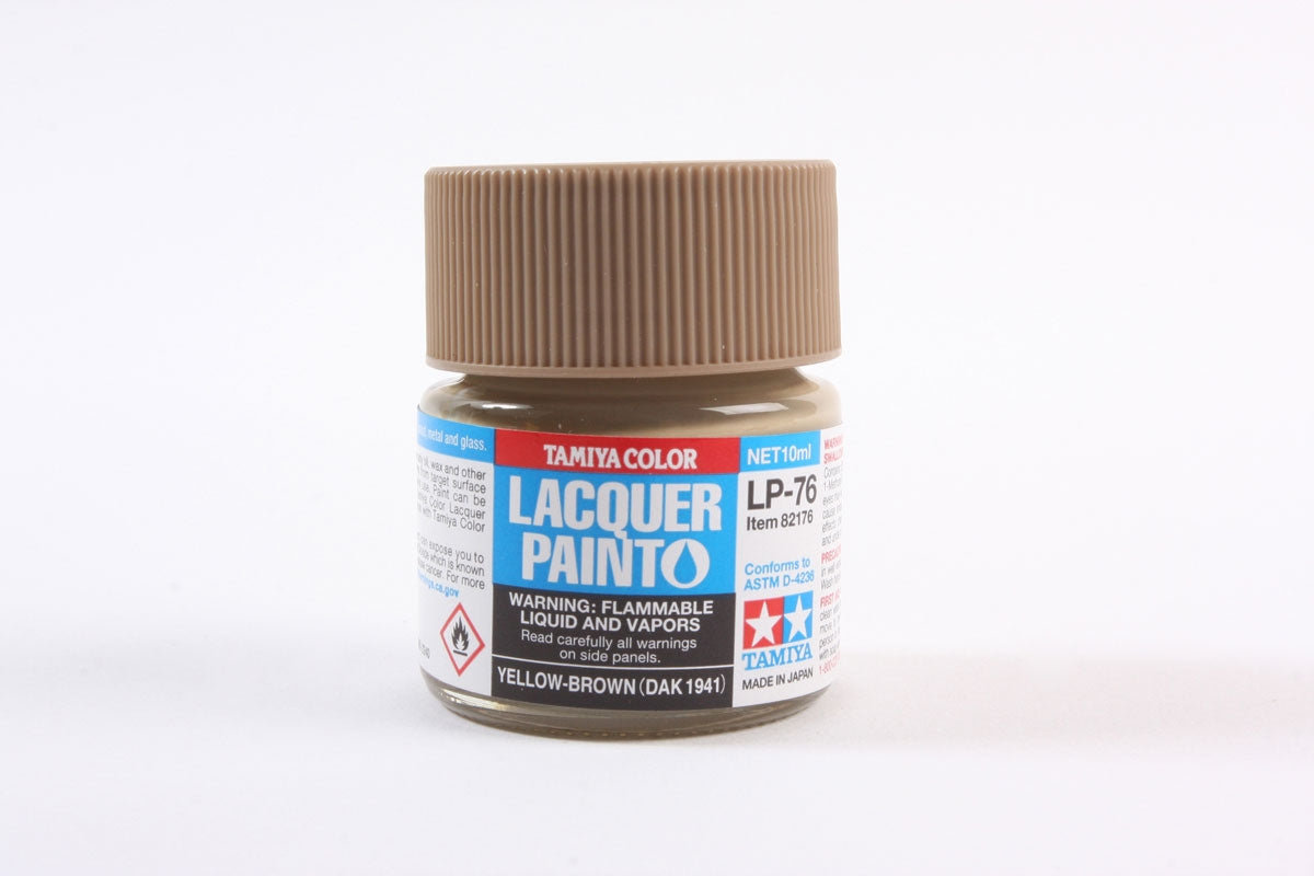 Tamiya Lacquer - LP-76 Yellow-Brown (DAK 1941) (10ml)