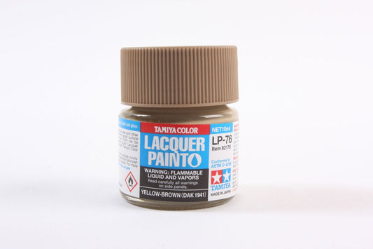 Tamiya Lacquer - LP-76 Yellow-Brown (DAK 1941) (10ml)