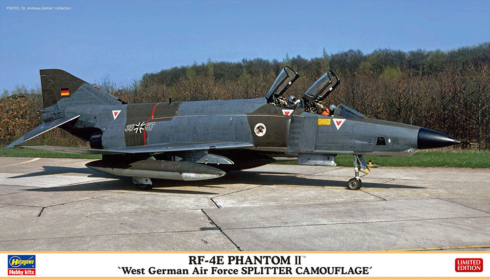 Hasegawa RF-4E Phantom II "West German Air Force Splitter Camouflage" (1:72)