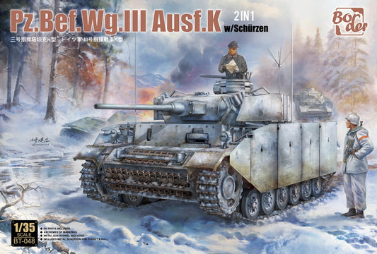 Border Model Pz.Bef.Wg.III Ausf.K with Schürzen (1:35)