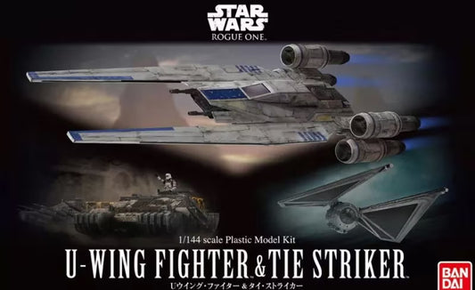 Bandai Star Wars Rogue One U-Wing Fighter & Tie Striker (1:144)