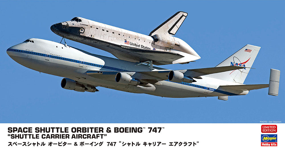 Hasegawa Space Shuttle Orbiter & Boeing 747 "Shuttle Carrier Aircraft" (1:200)
