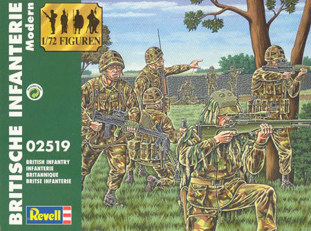 Revell British Infantry - 48 Figures (1:72)