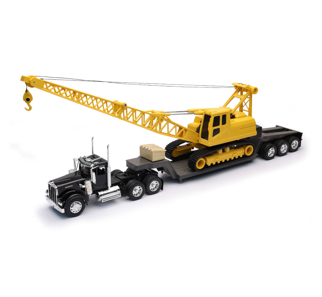 New-Ray Kenworth W900 with Crane (1:32)