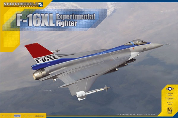 Skunk Models General Dynamics F-16XL Experimental Fighter (1:48)