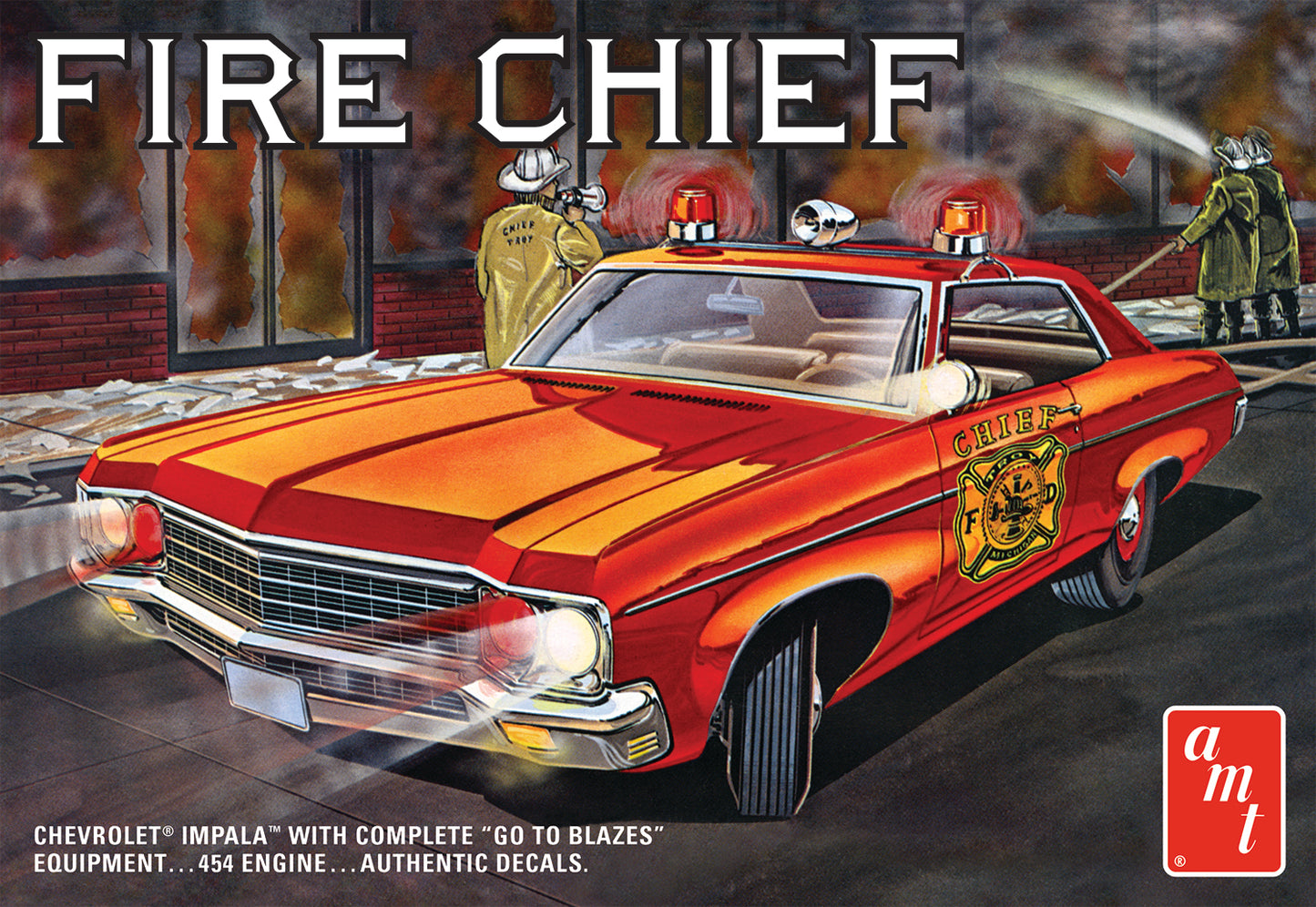 AMT Fire Chief 1970 Chevy Impala (1:25)