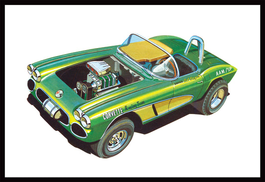 AMT 1962 Chevrolet Corvette (1:25)