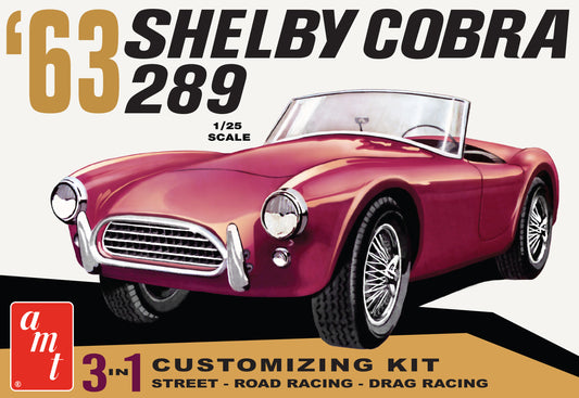 AMT '63 Shelby Cobra 289 (1:25)