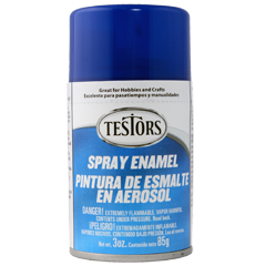 Testors All Purpose Spray Enamel - Dark Blue (85g)