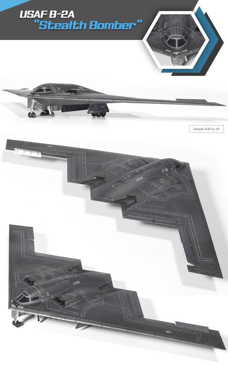 Academy USAF B-2A "Stealth Bomber" (1:144)