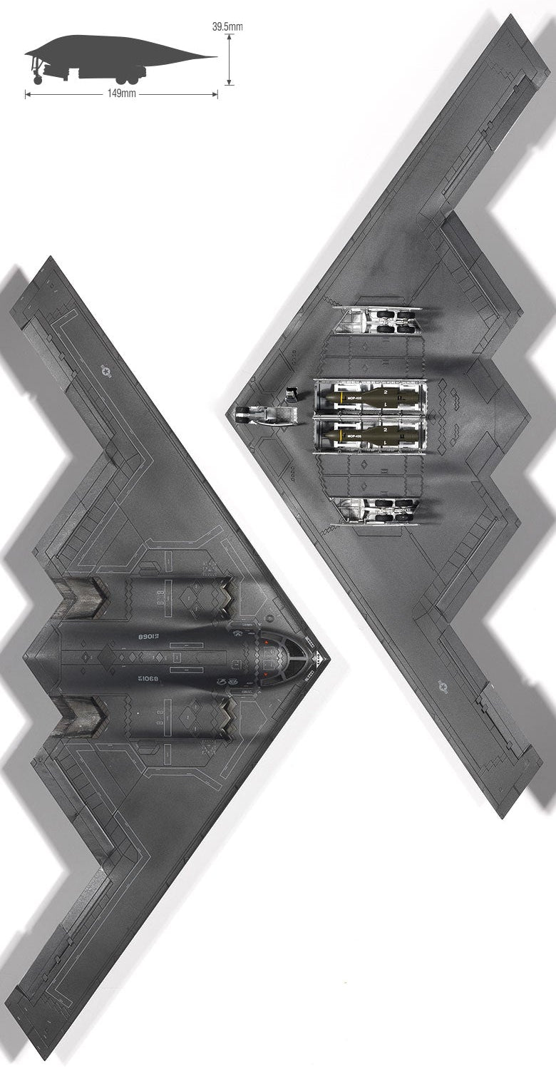Academy USAF B-2A "Stealth Bomber" (1:144)