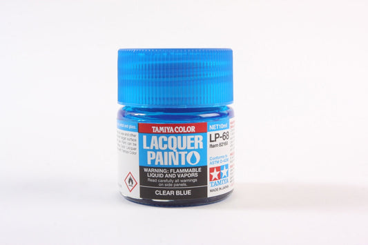 Tamiya Lacquer - LP-68 Clear Blue (10ml)