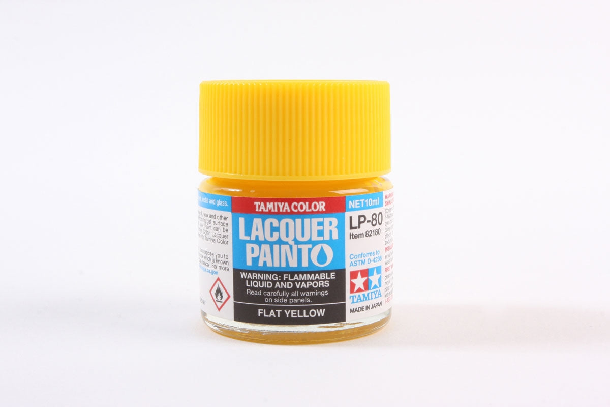Tamiya Lacquer - LP-80 Flat Yellow (10ml)