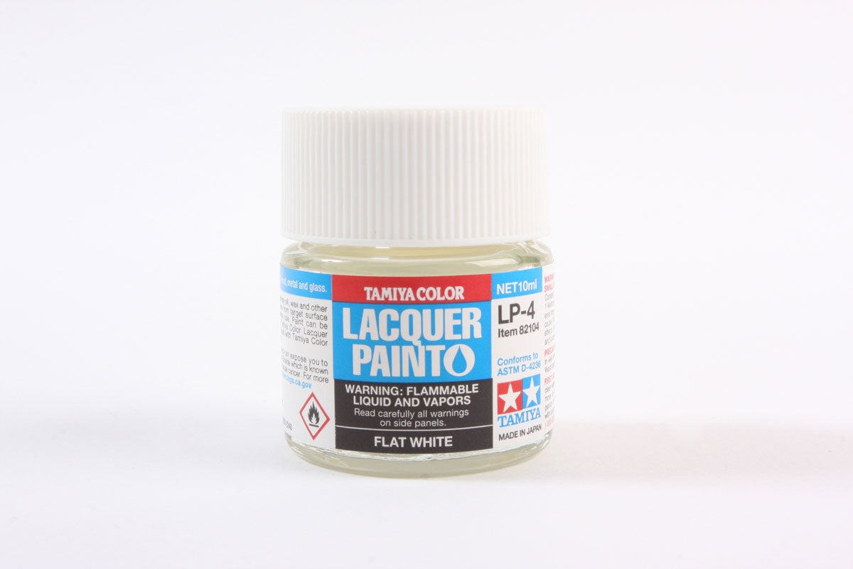 Tamiya Lacquer - LP-4 Flat White (10ml)