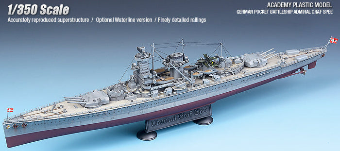 Academy German Pocket Battleship Admiral Graf Spee (1:350)