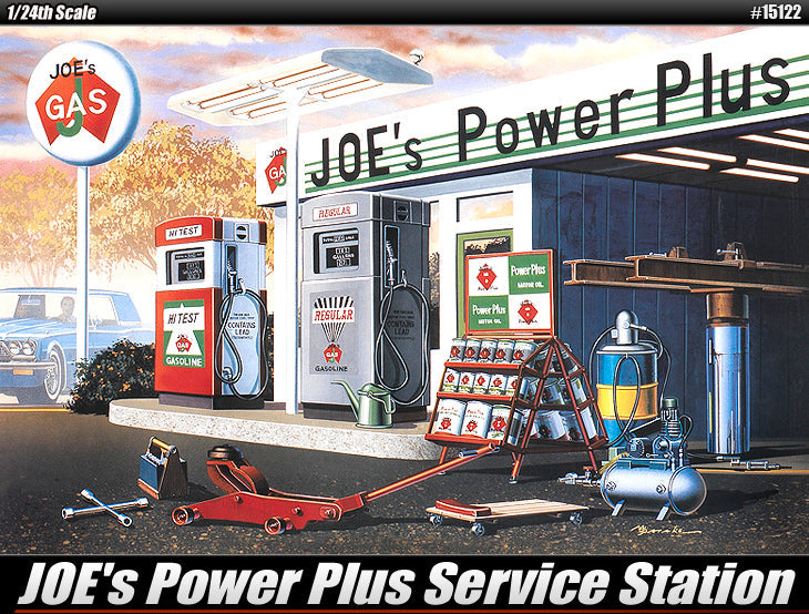 Academy Joe's Power Plus Service Station (1:24)
