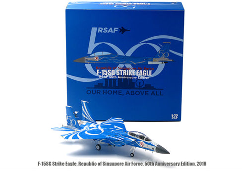 JC Wings Boeing F-15SG Strike Eagle - RSAF 50th Anniversary Edition (1:72)