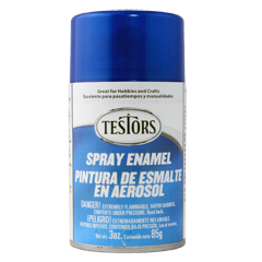 Testors Spray Enamel - Sapphire Blue Metal Flake (85g)