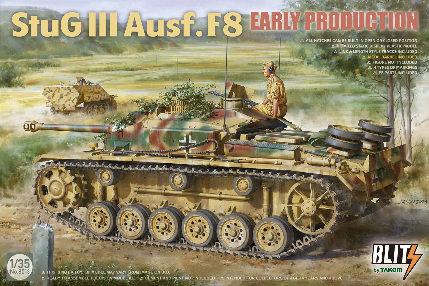 Takom StuG III Ausf.F8 Early Production (1:35)