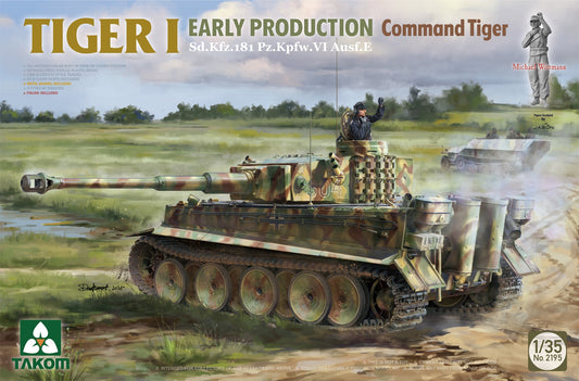 Takom Tiger I Sd.Kfz. 267/268 Early Command Tiger (1:35)