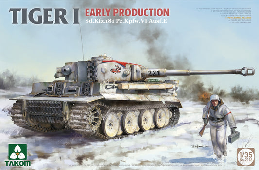 Takom Tiger I Sd.Kfz.181 Pz.Kpfw.VI Ausf.E Early Production (1:35)