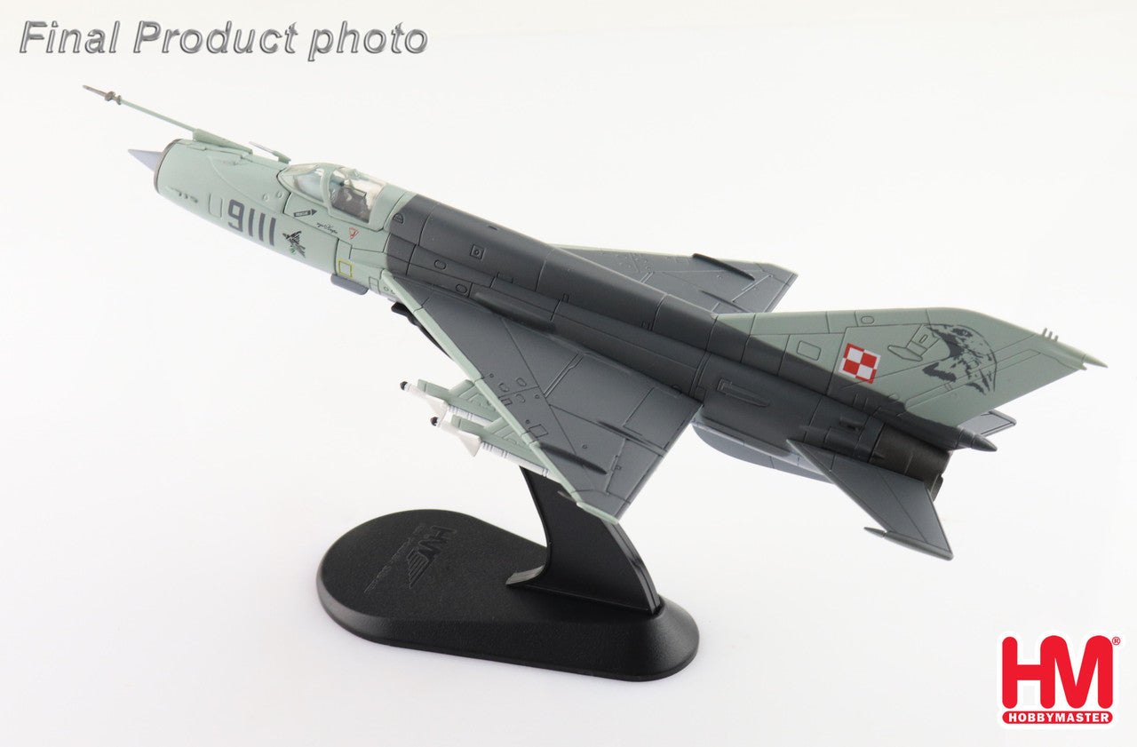 Hobby Master Polish Air Force MiG-21MF Jet Fighter (1:72)