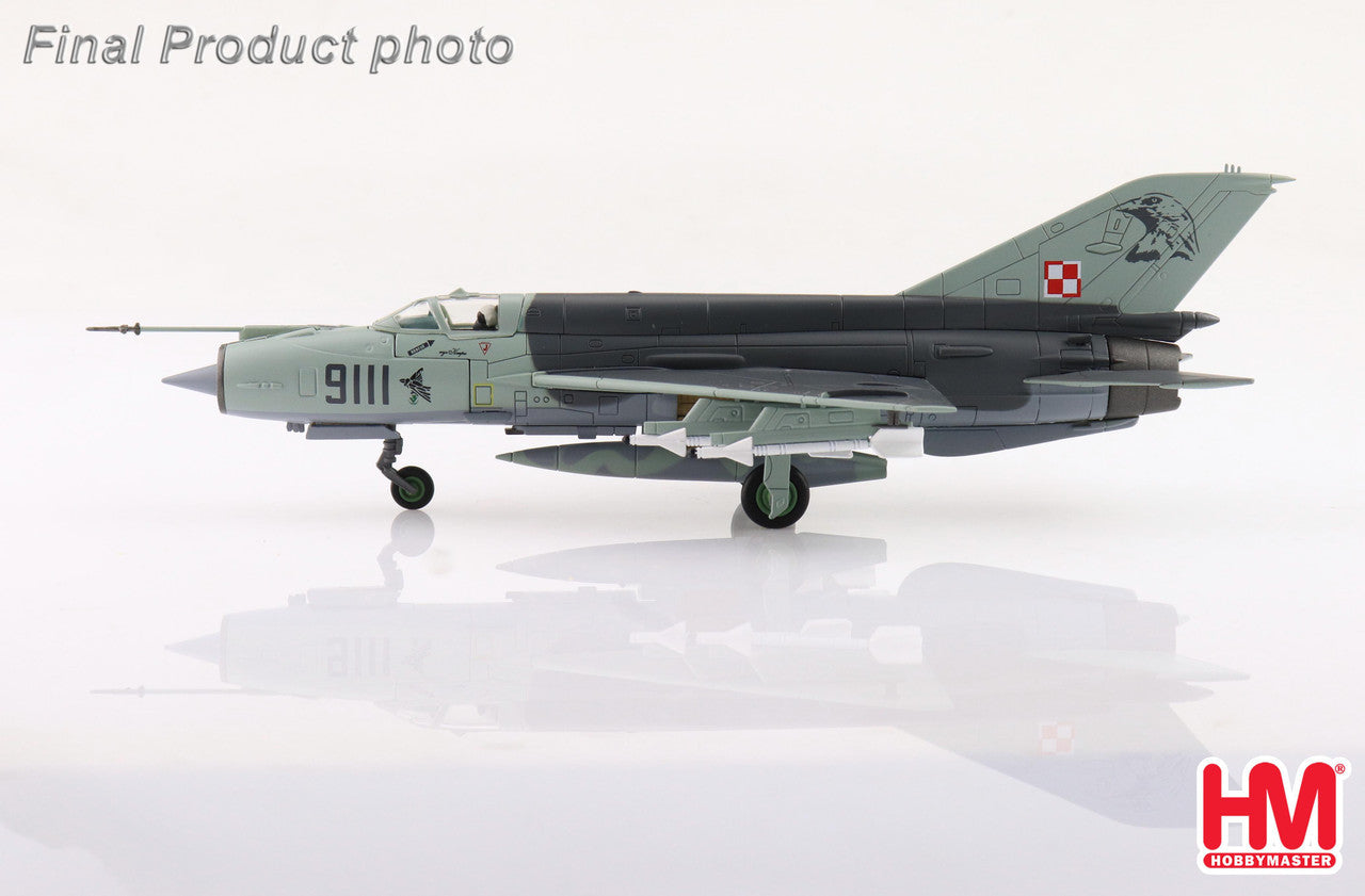 Hobby Master Polish Air Force MiG-21MF Jet Fighter (1:72)