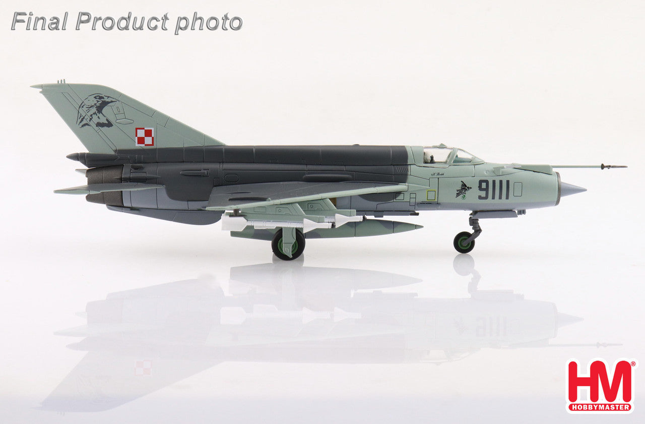 Hobby Master Polish Air Force MiG-21MF Jet Fighter (1:72)