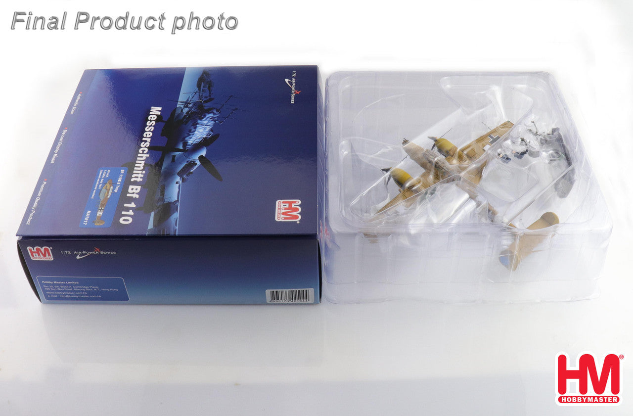 Hobby Master Messerschmitt Bf 110E-2 Trop (1:72)