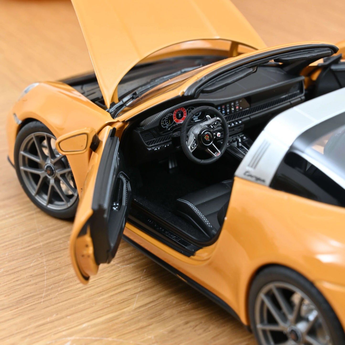 Norev 2024 Porsche 911 Targa - Bahama Yellow (1:18)