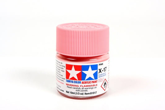 Tamiya Acrylic Mini X-17 Pink (10ml)