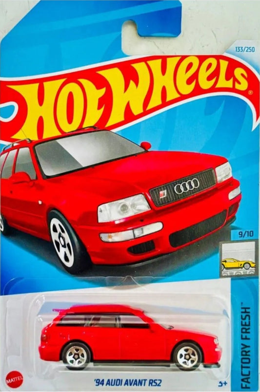 Hot Wheels '94 Audi Avant RS2 - Red (1:64)