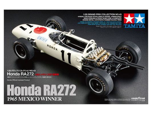 Tamiya Honda RA272 - 1965 Mexico Winner (1:20)